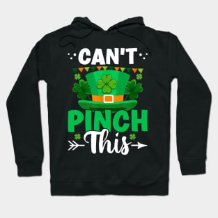 Can't Pinch This Funny Cute Saint St. Patrick's Day Shamrock Hoodie